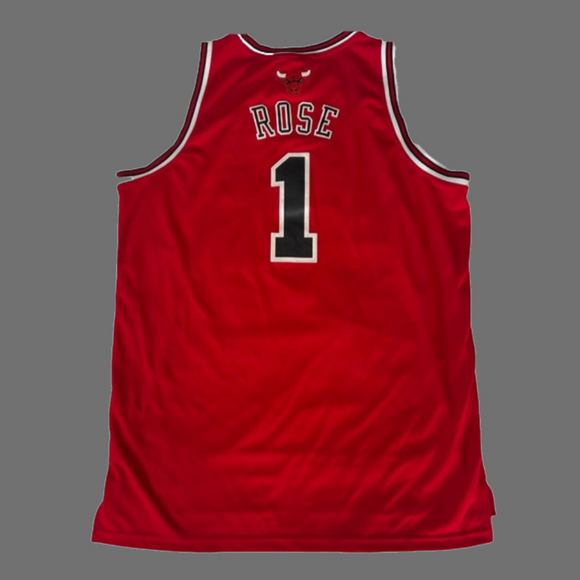 adidas Other - Derrick Rose Chicago Bulls 
Classic Red Adidas Jersey